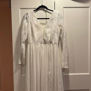Lulus wedding dress